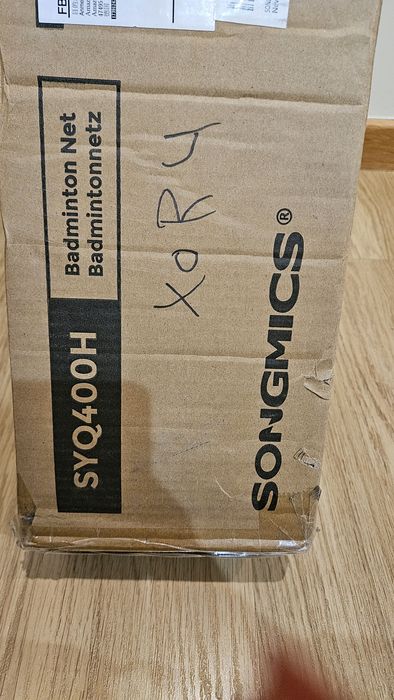 Rede badminton Songmics