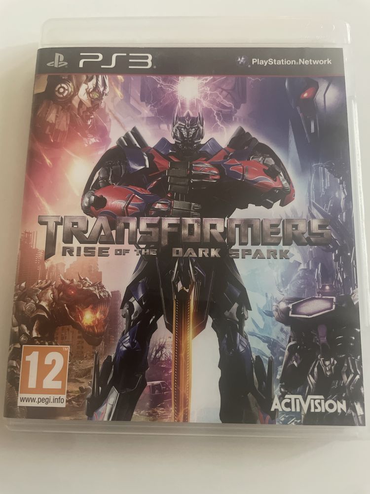 Gra na Ps3. Transformers. Rise of the dark spark