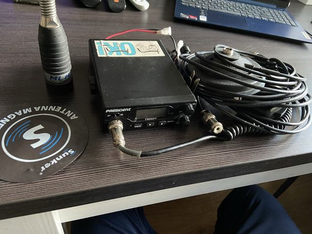 CB radio president teddy antena sirio ml 145