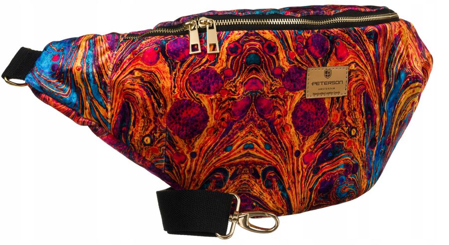 duża saszetka damska z poliestru - peterson