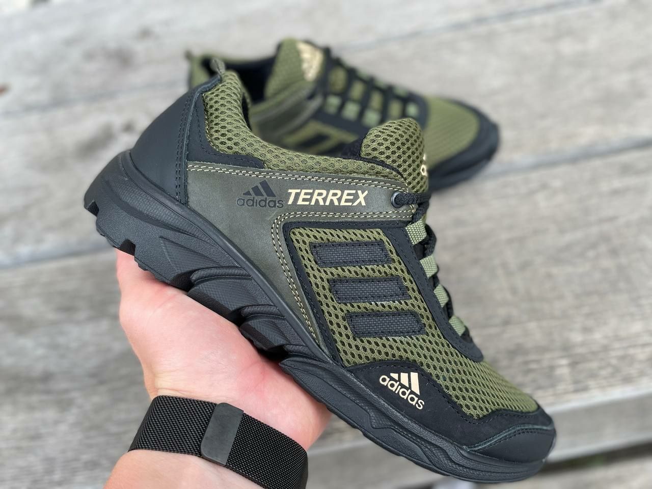 Кроссовки мужские Adidas Terex лето, чоловічі кросівки літні сітка