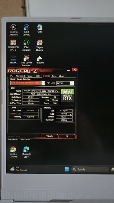 Portátil gaming Asus tuf dash f15 vendo ou troco