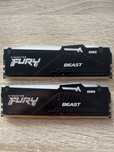 Pamięć RAM 2x8gb Kingston Fury Beast ddr5 rgb
