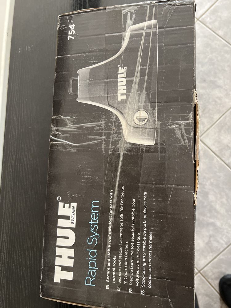 Belki pod bagażnik dachowy + stopy do passata B8, THULE,