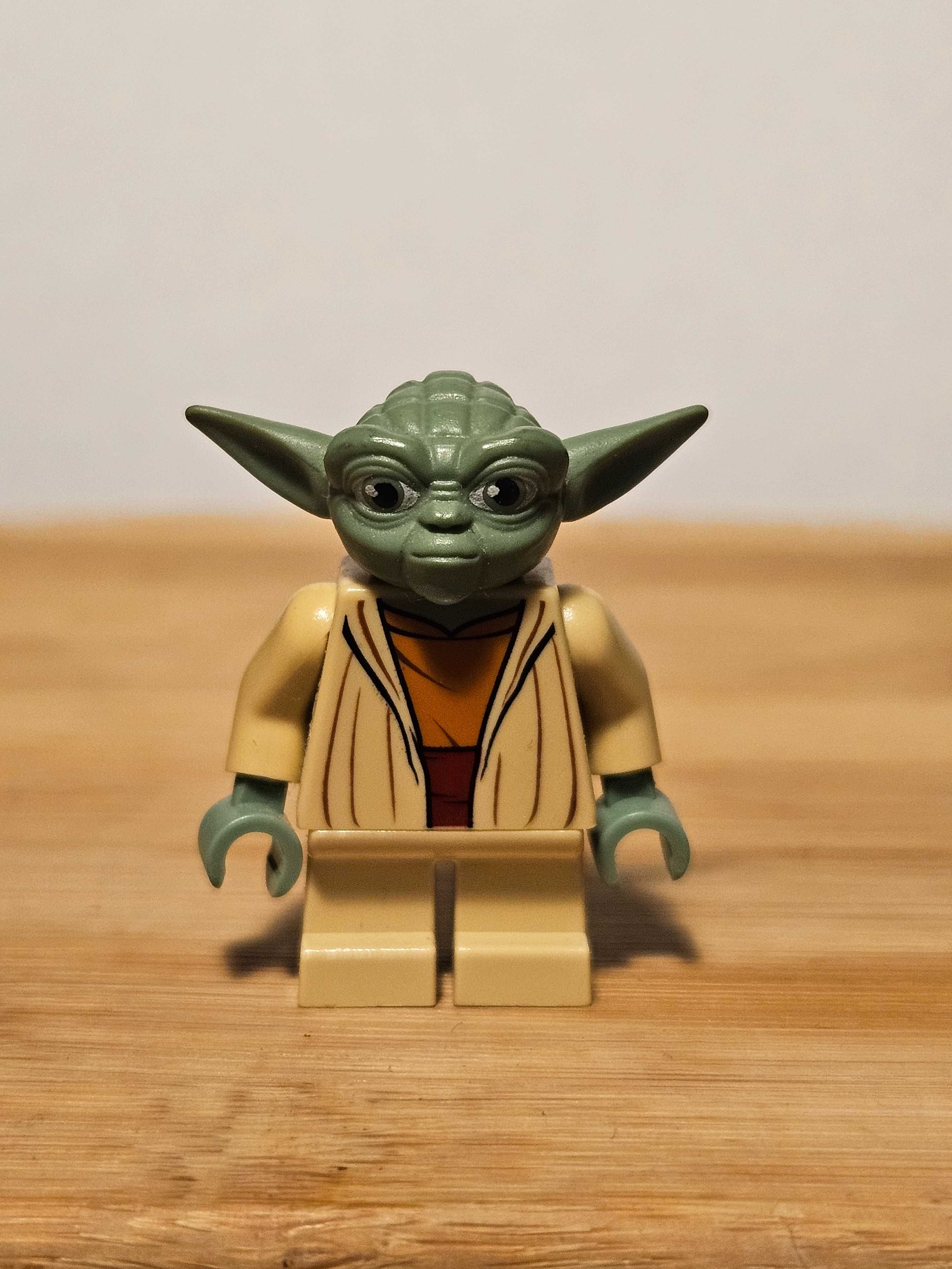 Lego Star Wars sw0219 Yoda - Clone Wars, Light Bluish Gray Hair