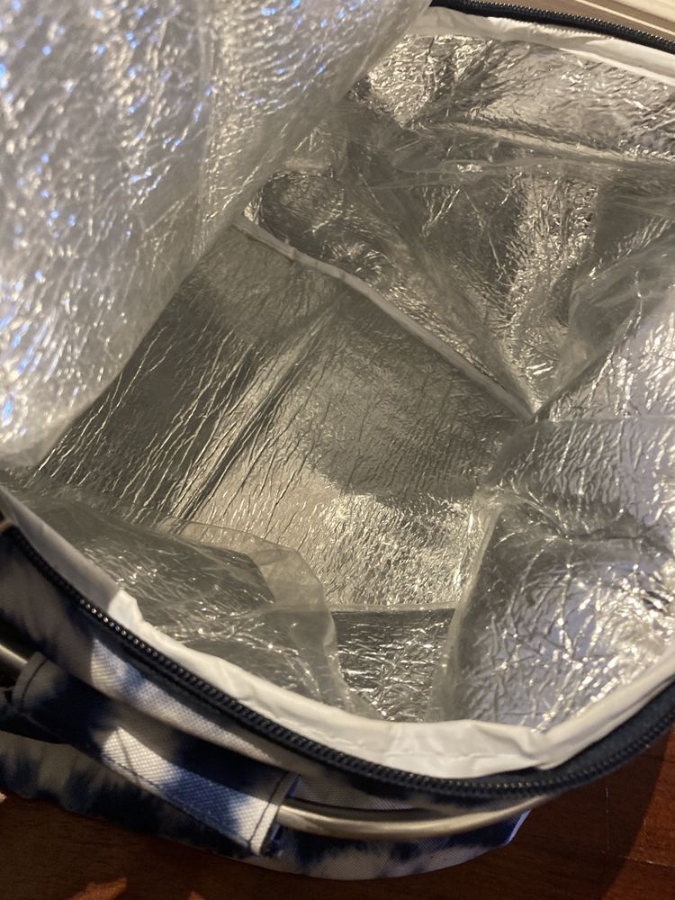 Mala térmica lancheira dobrável