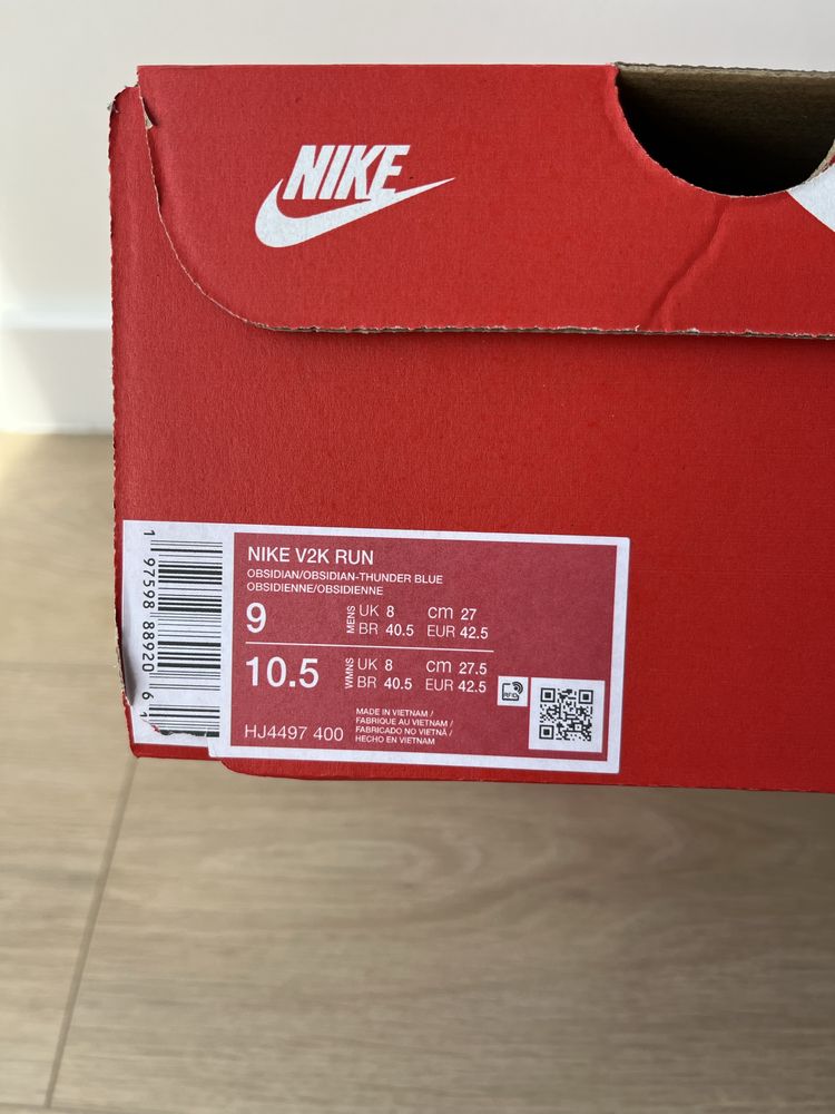 Оригінал Nike (42,5-44) V2K Run HJ4497 Нові Кросівки Кроссовки Кеди