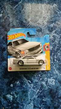 '89 Mercedes-Benz 560 SEC AMG Hot Wheels 2023 сірий