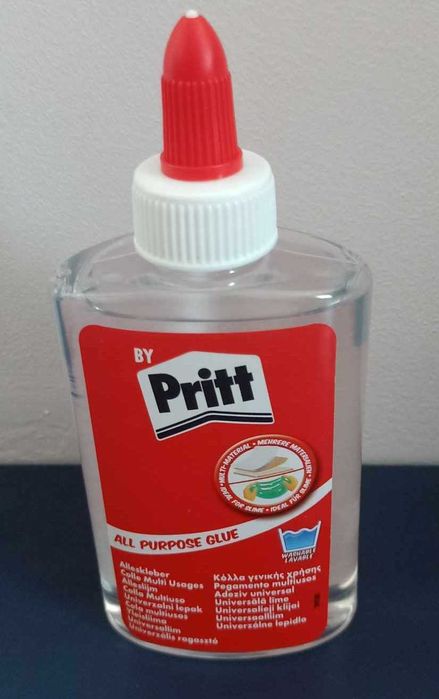 Pritt Klej uniwersalny, przezroczysty, szybkoschnący klej 150g