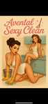 Serviços de limpeza - Avental sexy clean