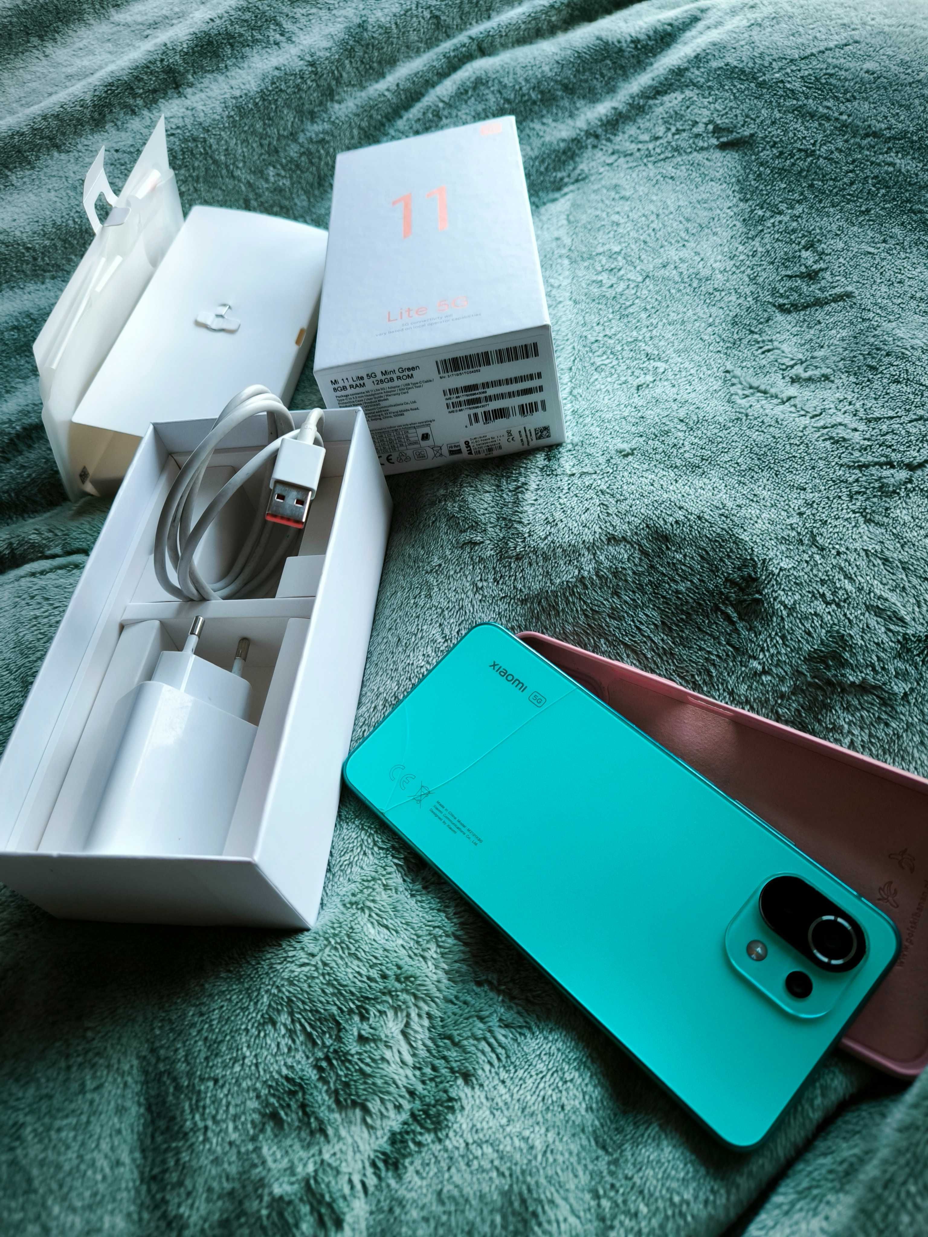 Xiaomi Mi 11 Lite 5G mint green miętowy
