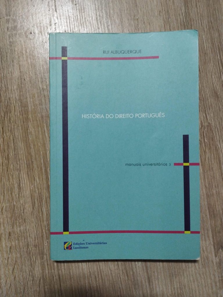 História do Direito Português- Rui Albuquerque