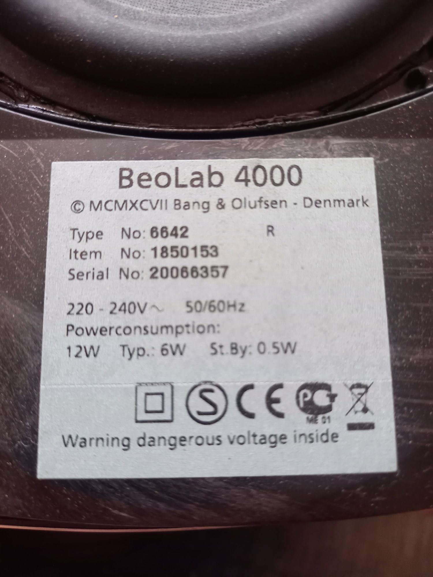 Kolumna aktywna BeoLab 4000