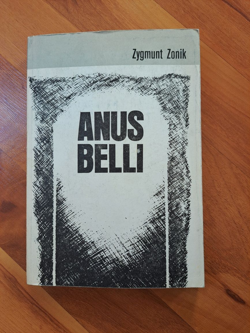 Książka pt. Anus belli,  Zygmunt Zonik