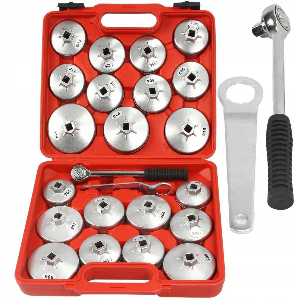 Klucze Do Filtrów Oleju 23pcs /Aluminium/