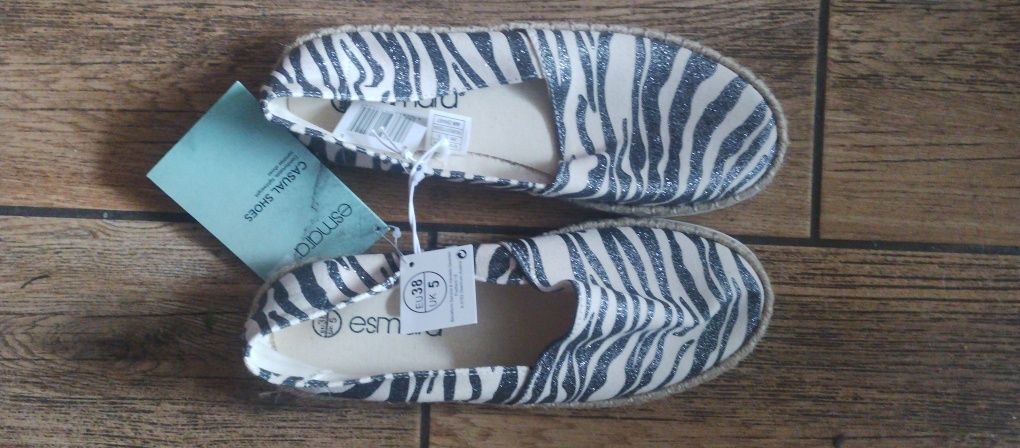 Buty damskie espadryle