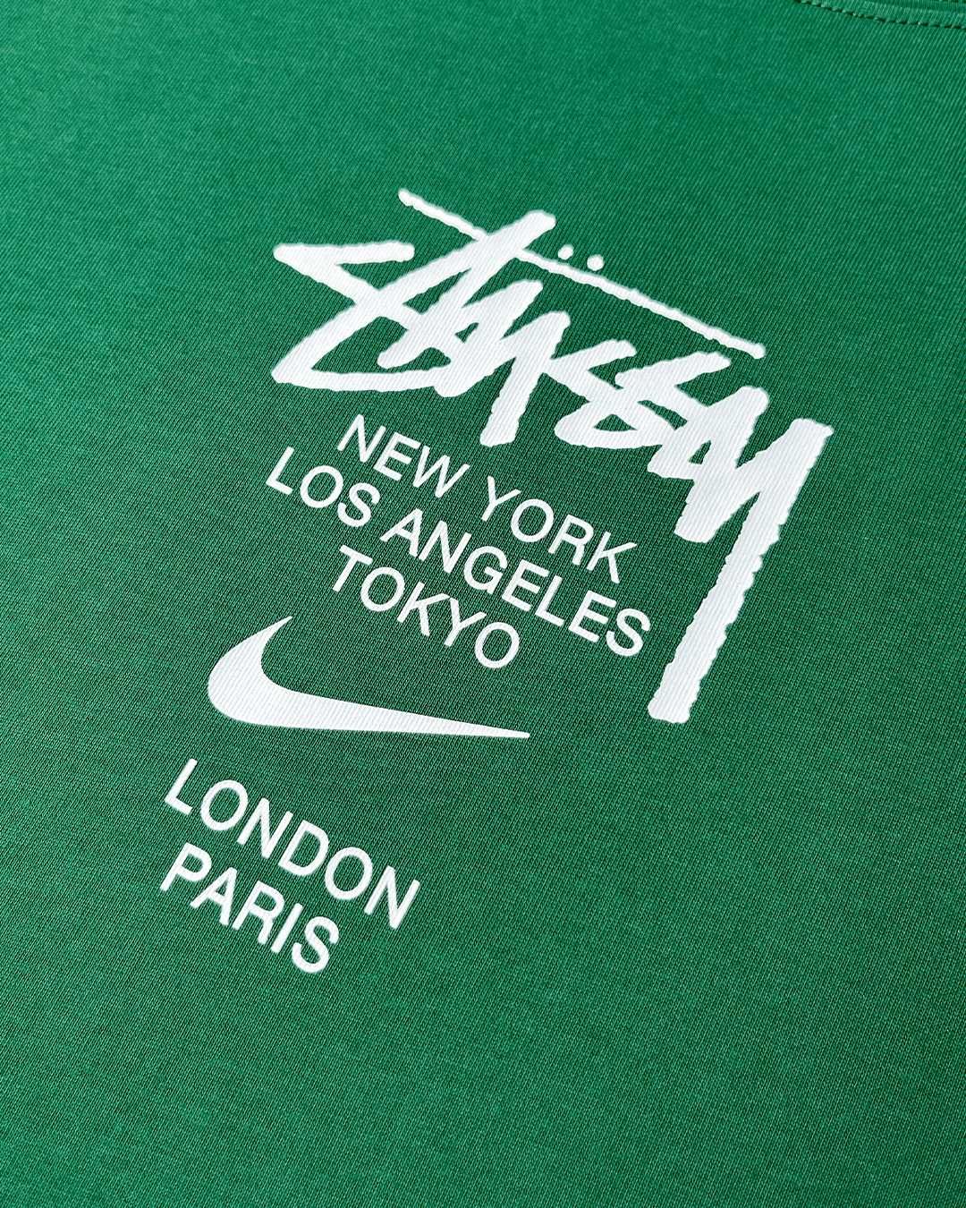 Футболка NIKE X STUSSY International T-shirt Green