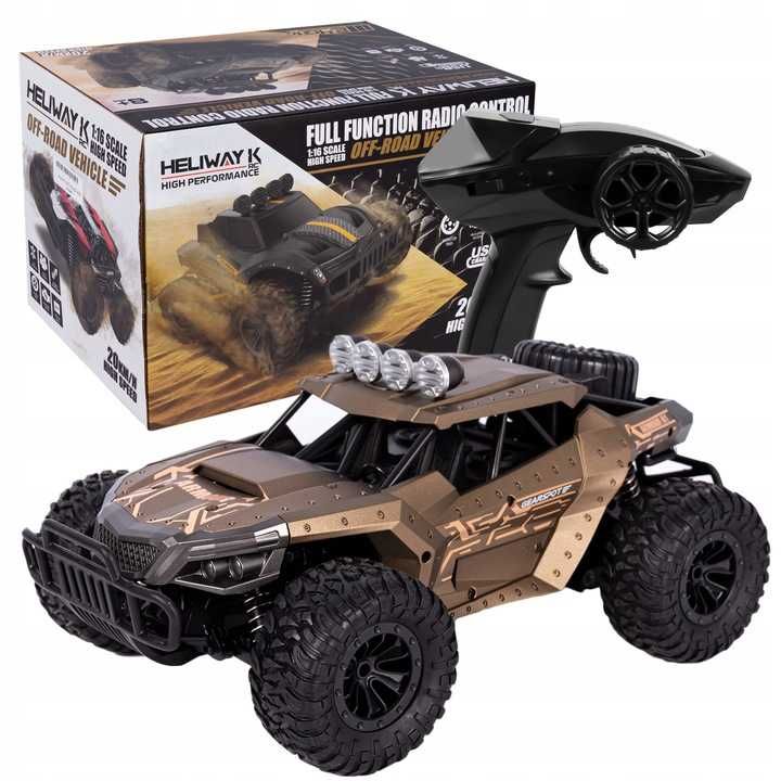 Auto Samochód RC DRIFT HELIWAY DESERT Terenowy Zdalnie Sterowany 1:16