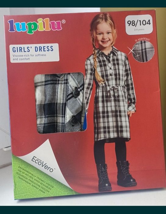 Sukienka Lupilu rozm. 98/104