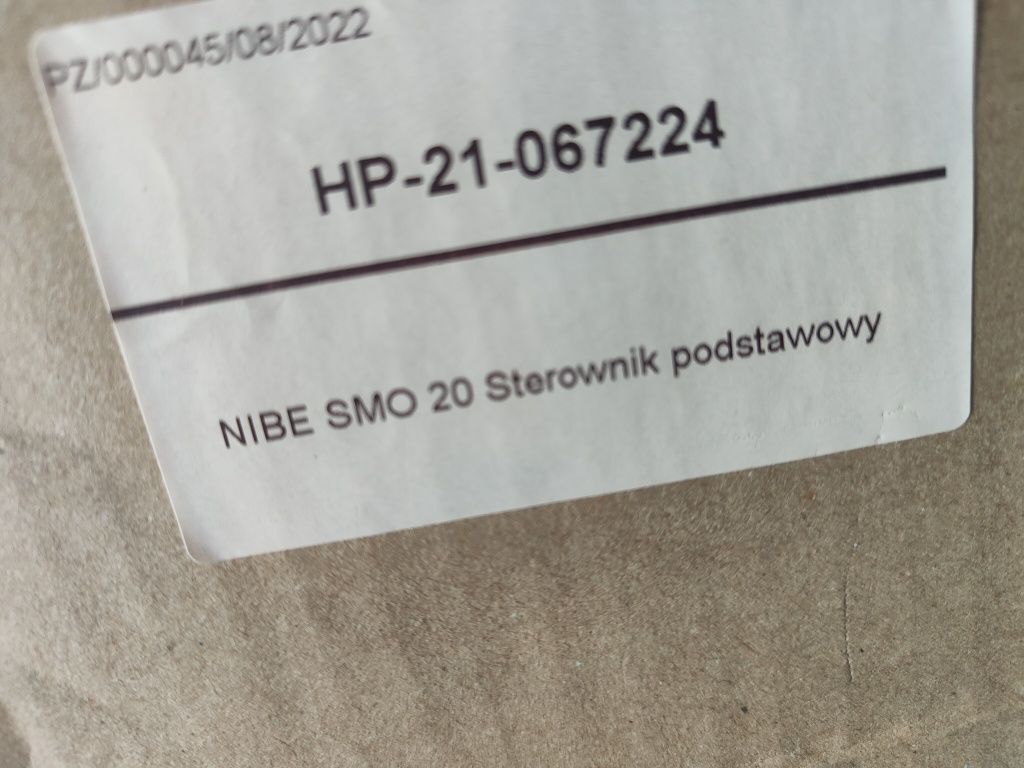 Sterownik pompy ciepla Nibe