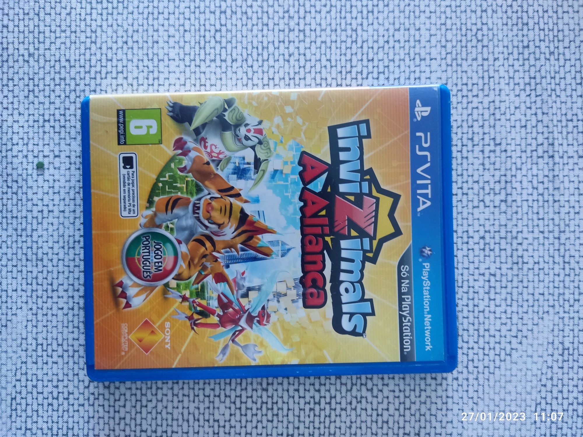 Jogos psvita Virtua Tennis 4 e invizimals