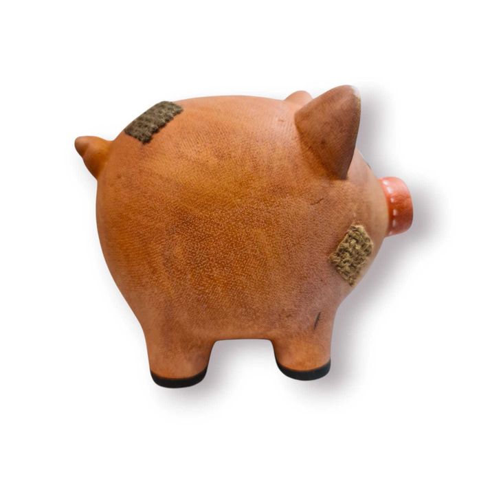 Mealheiro Porquinho – Cerâmica Pintada à Mão