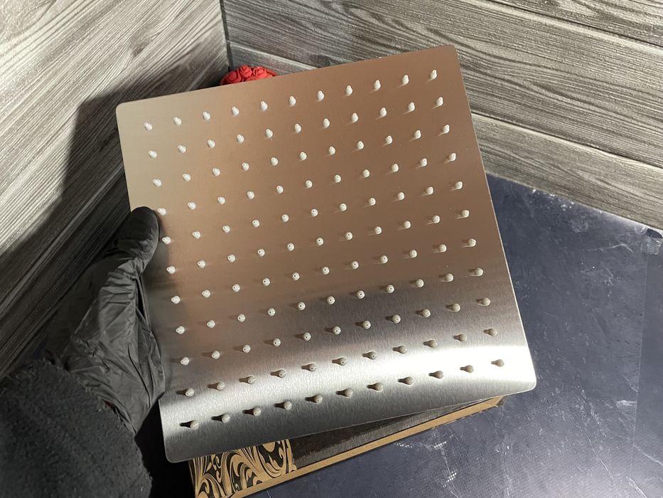 Лійка для душа 25см. Тропічний душ. Душова програма.