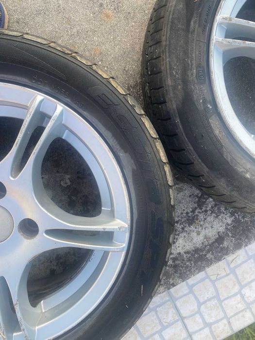 Conjunto 4 jantes e pneus 14" 4x100