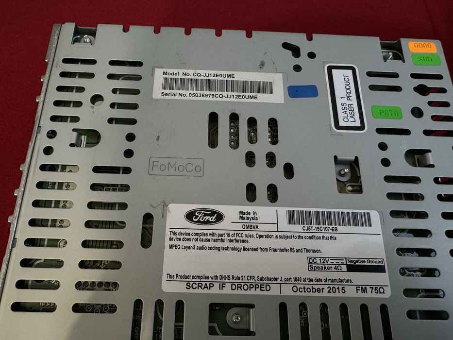 Магнітола (мультимедіа) Форд Ескейп (Ford Escape )2016