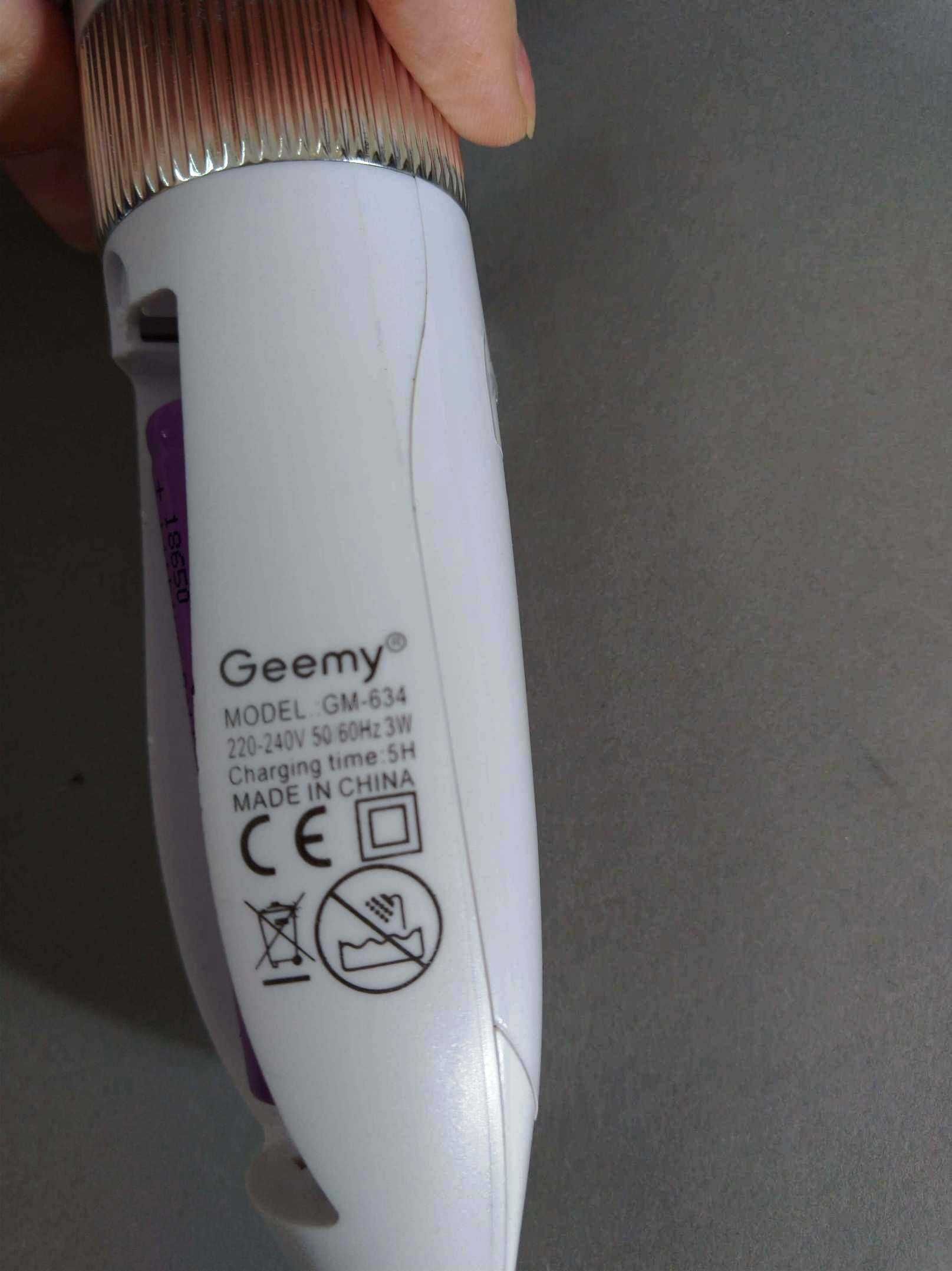 Купити машинку для стрижки собак акумуляторну Gemei GM-634 USB нова