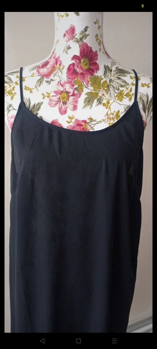 Sukienka na ramiączkach plażowa h&m