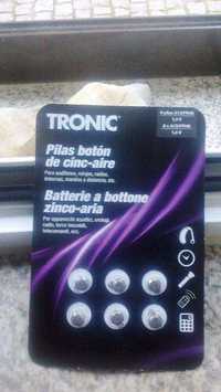 baterias pilhas A13 PR48 1,4 V TRONIC NOVAS