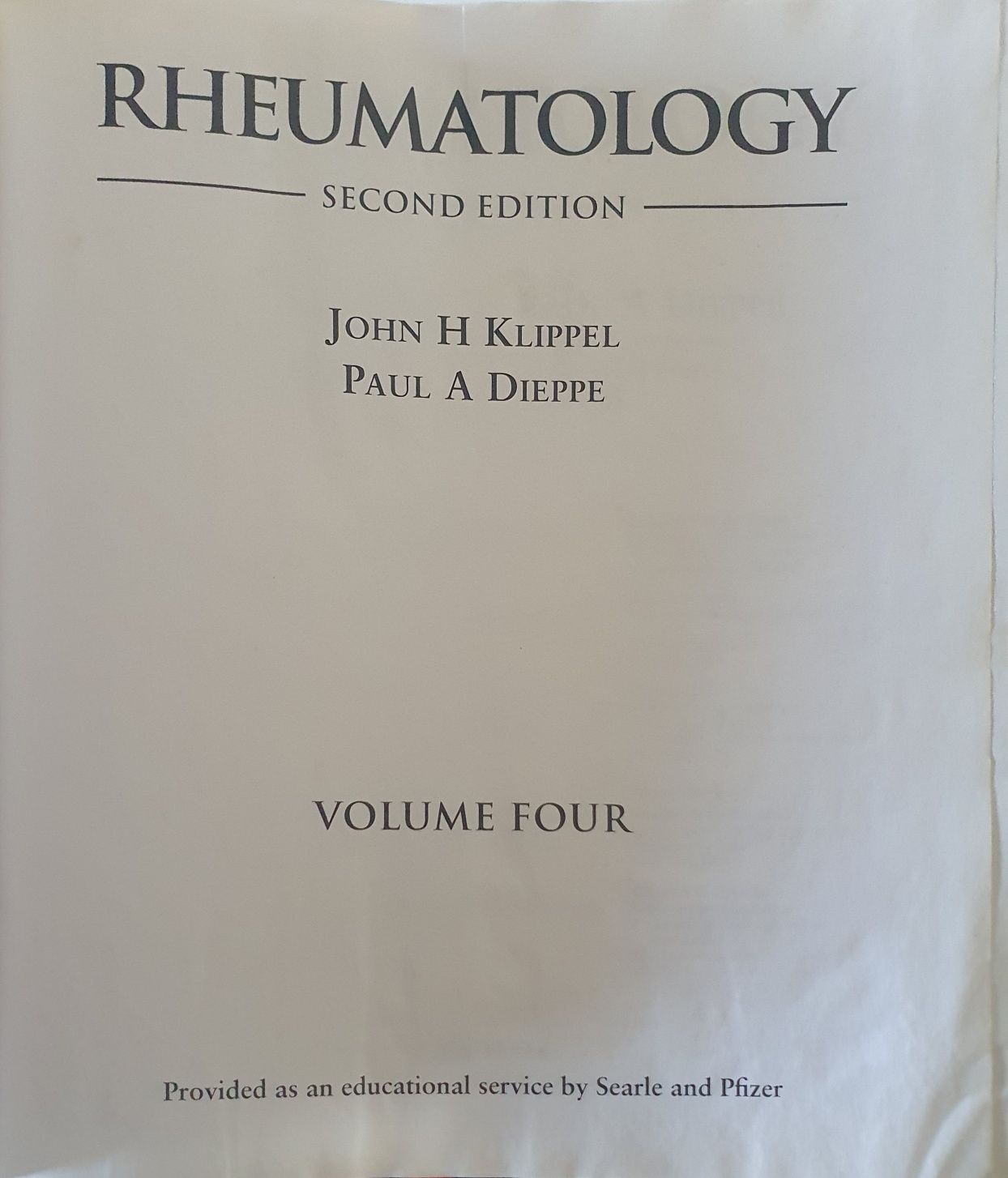 Rheumatology second editon