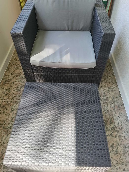 Keter Provence Chillout zestaw na balkon, do ogrodu