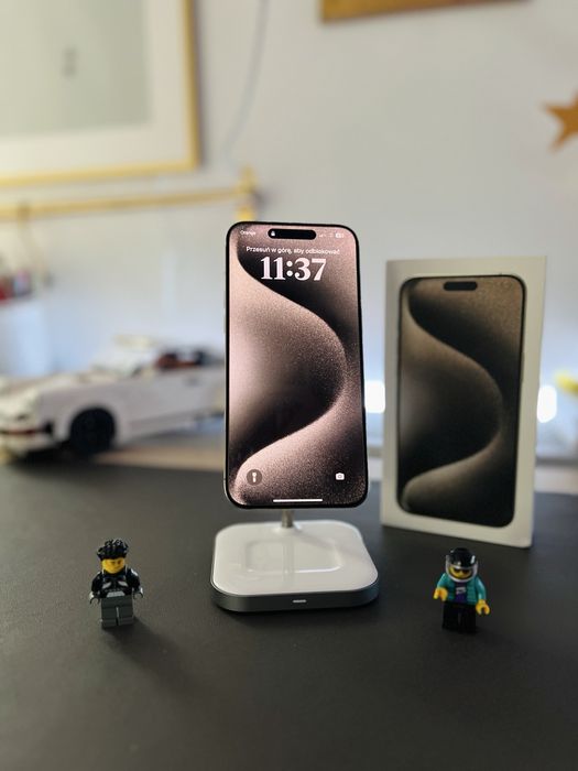 iPhone 15 Pro Max 256GB Tytan Naturalny (Pakiet Premium)