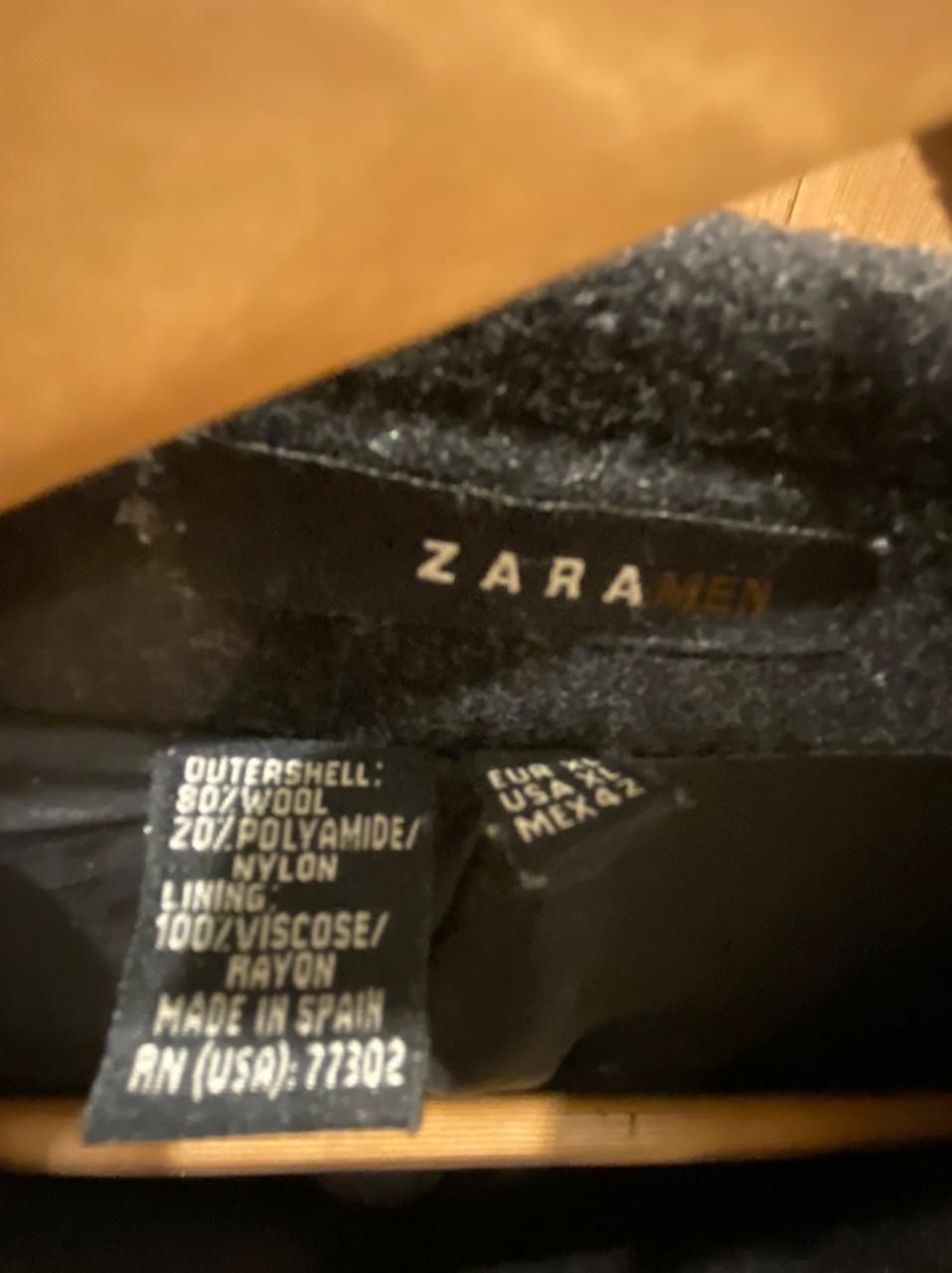 Пальто мужское XL Zara б/у
