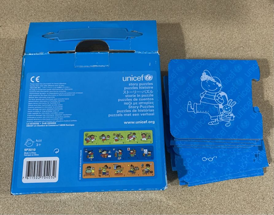 Puzzle de cartão Unicef