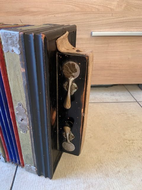 Akordeon heligonka Universal accordeon A. Pitschler & Son UNIKAT z XX