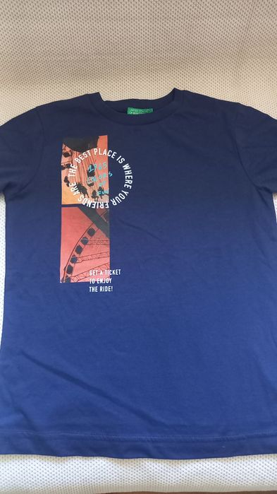 T-shirt  Benetton rozmiar 120
