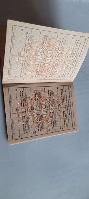 Чистый бланк Профсоюзный билет члена ВЦСПС