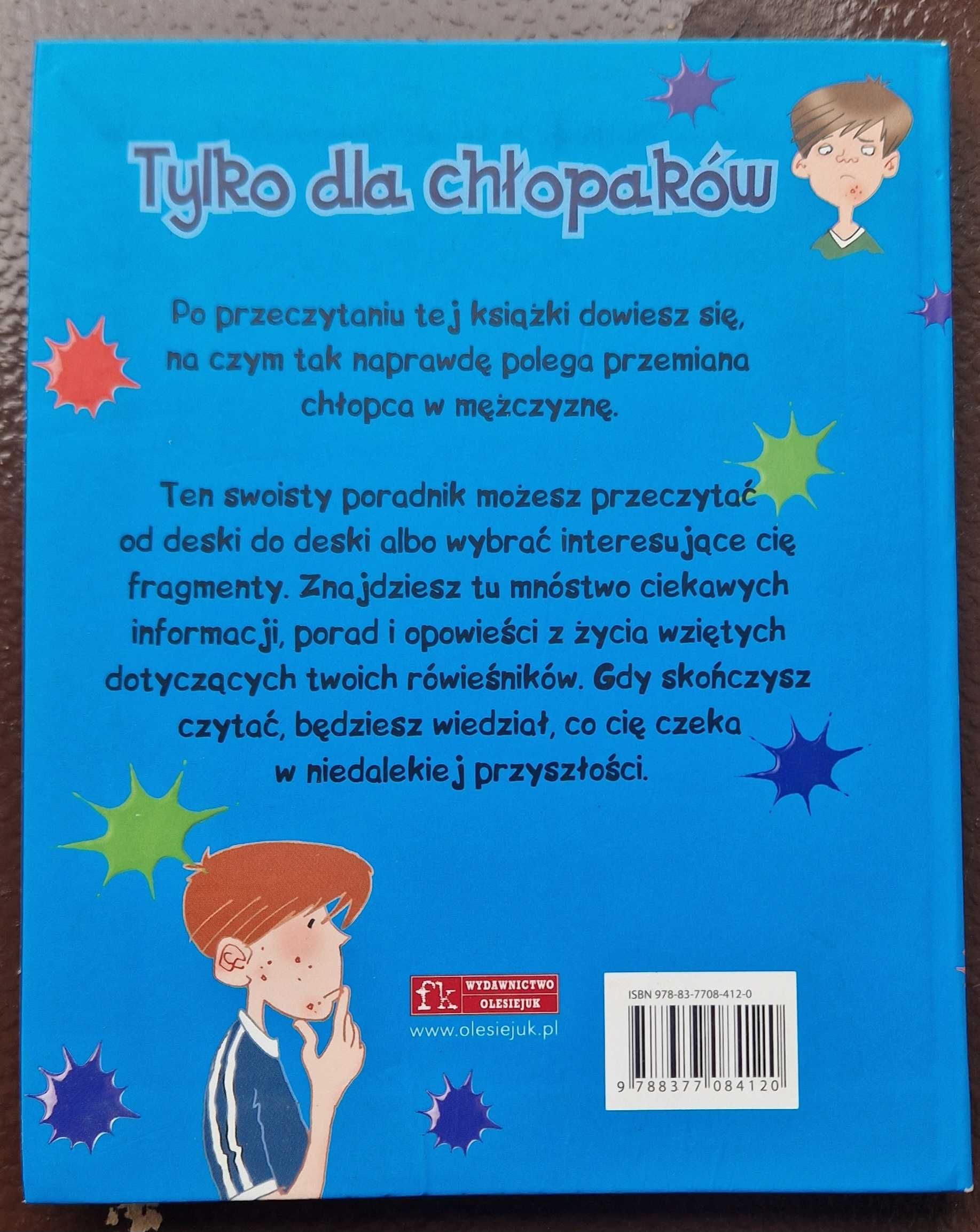 Książka "Tylko dla chłopaków"