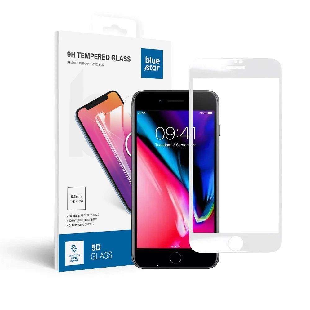 Szkło hartowane Blue Star 5D do iPhone 7/8 Plus