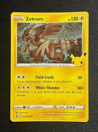 Carta Pokémon Celebration 25th Anniversary Zekrom 10/25