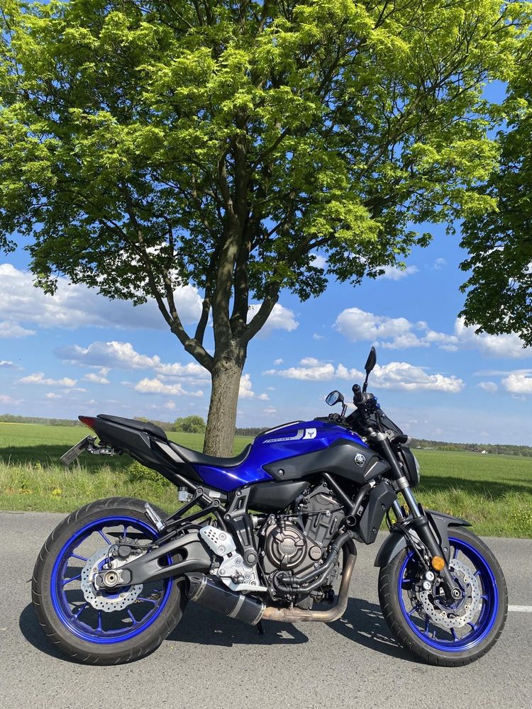 Yamaha MT07 kat A2