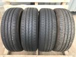 Шини Continental Eco 6 185/65R15 Комплект Літо Б/у Склад Оригінал