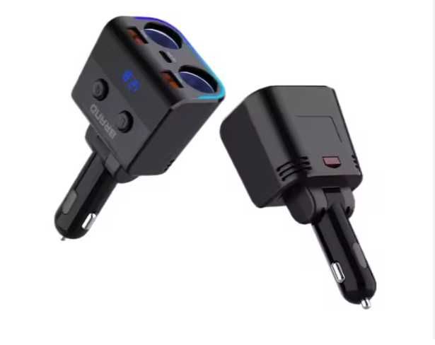 Ultraszybka ładowarka C50 USB-C 3.0 180W rozdzielacz LED