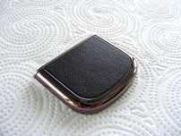 Przednia dolna osłona Nokia 8800 Sapphire Arte (brązowa skóra)