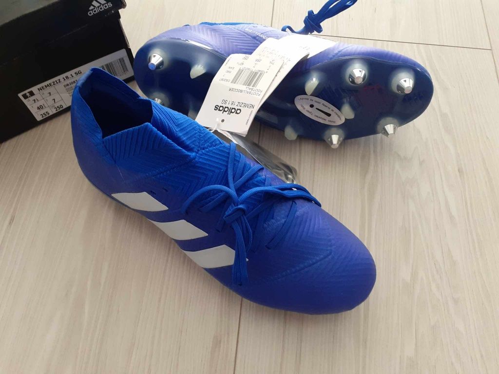 Profesjonalne buty piłkarskie, korki Adidas Nemeziz 18.1 SG r. 40 2/3