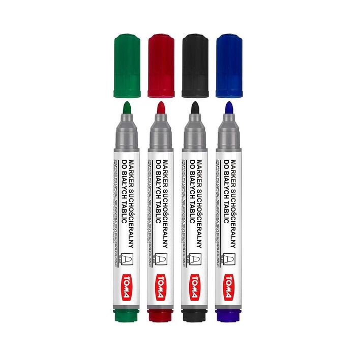 Marker Do Tablic 4 Kolory Toma