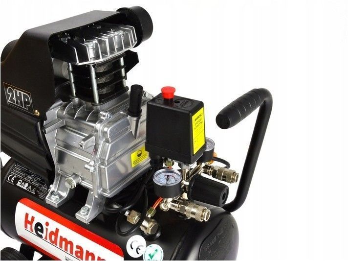 Компрессор воздушный Heidmann на 24 л компресор повітряний масляний